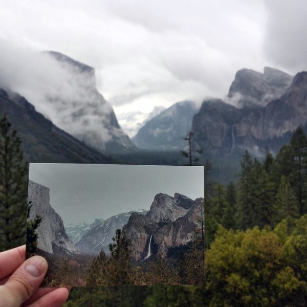 A scene from Yosemite National Park. - He Traveled To The EXACT Same Places As His Grandparents, The Photos Brought A Lump To My Throat. A scene from Yosemite National Park. - He Traveled To The EXACT Same Places As His Grandparents, The Photos Brought A Lump To My Throat.