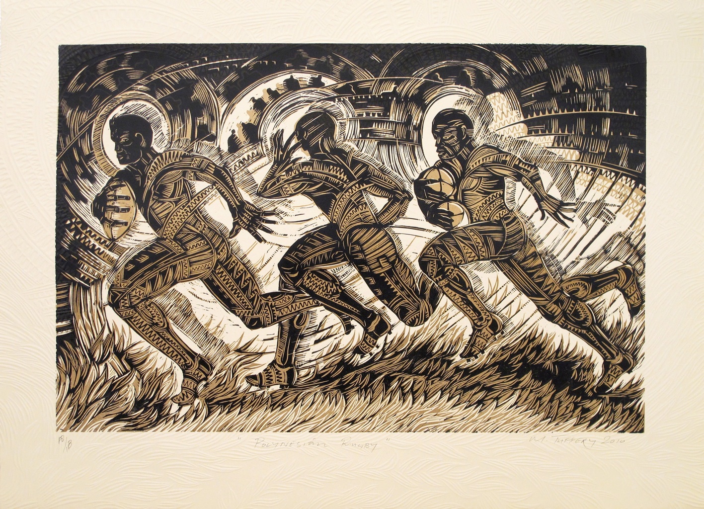 New Zealand Printmakers Michael Tuffery Exhibition opens 7 Sept