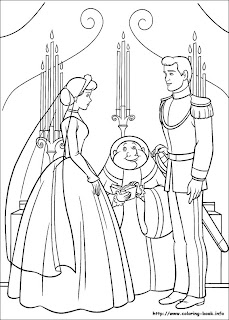 cinderella coloring pages to print