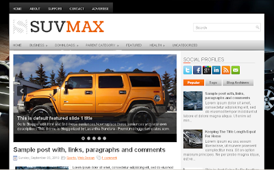 SuvMax Blogger Template SuvMax Blogger Template