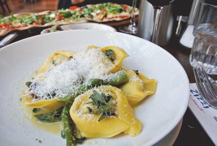 Tortelloni at Zizzi's Princes Square