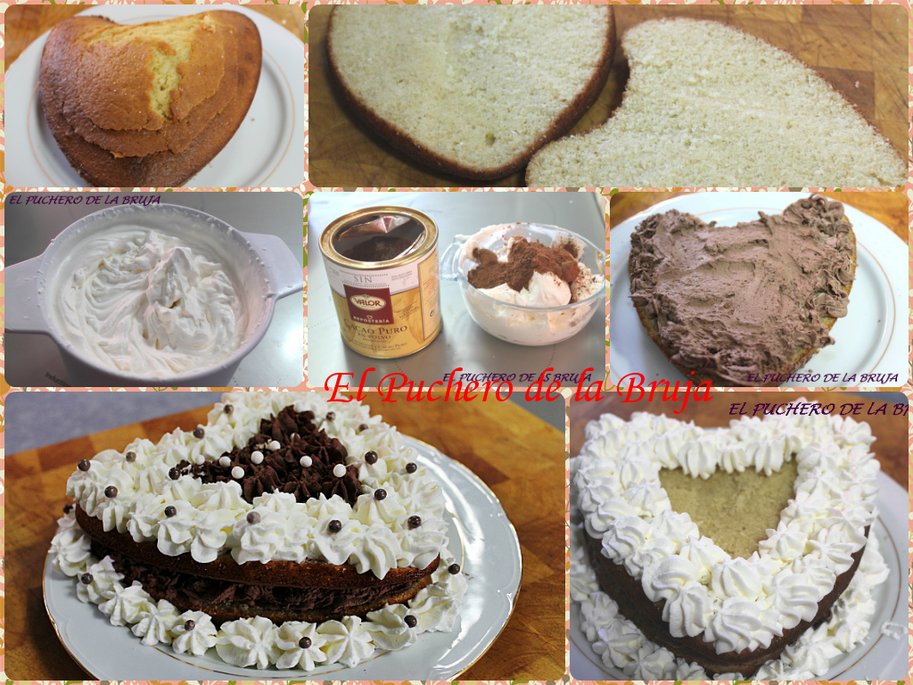 Tarta De Trufa Y Nata (san Valentin)