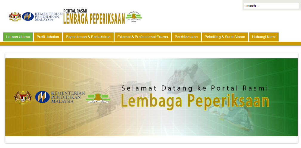 Portal Rasmi Smk Jalan Kebun Klang Makluman Portal Rasmi Lembaga Peperiksaan