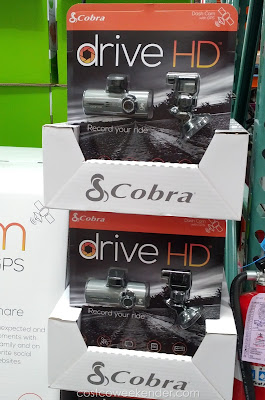Cobra CDR 840 Drive HD Dash Camera records at 1080p resolution