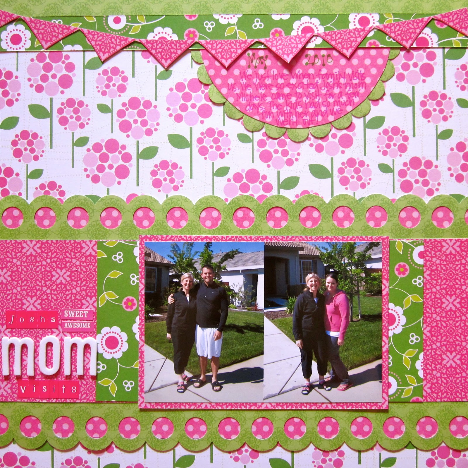 Enjoying Life With 4 Kids Scrapbook Pages