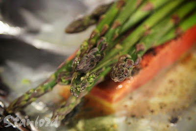 asparagus and salmon