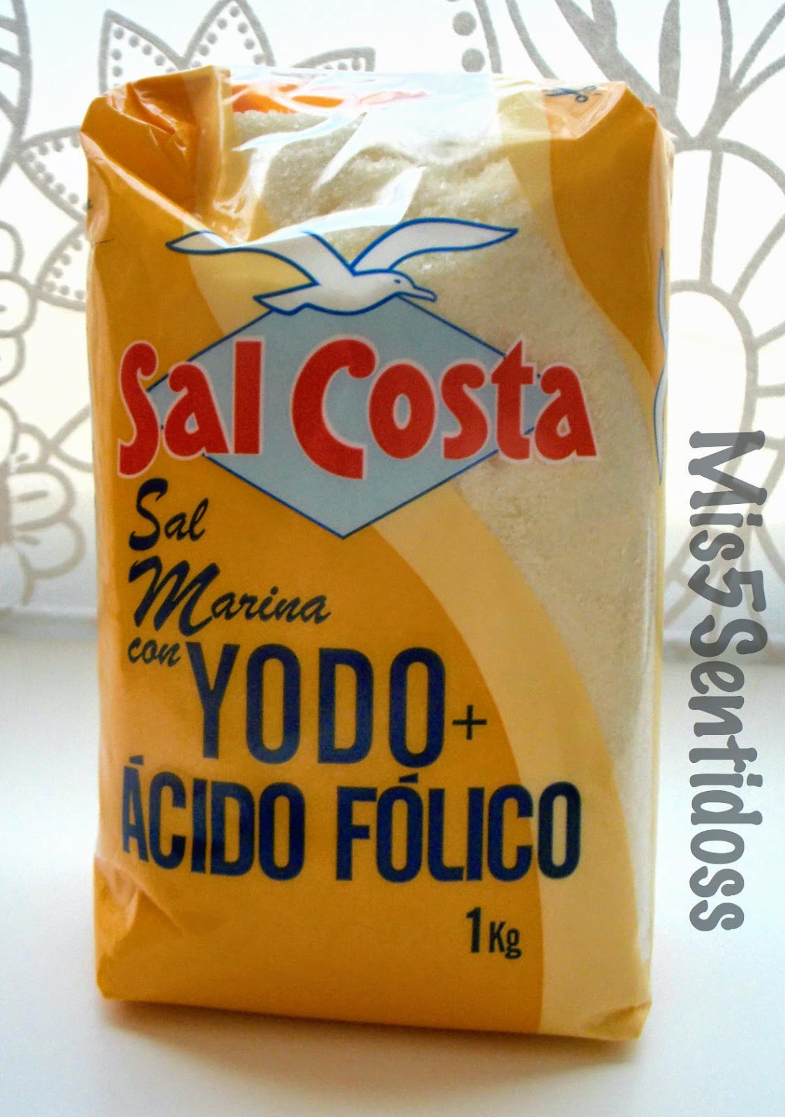 Degustabox junio 2014 Sal costa yodo+ácido fólico Degustabox junio 2014 Sal costa yodo+ácido fólico