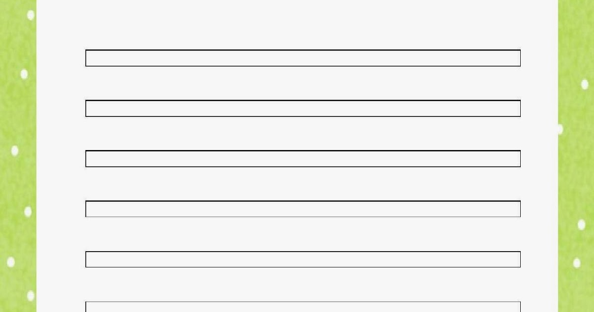 Klasse Linierte Bl tter Zum Ausdrucken Linierte blatter mit rand zum