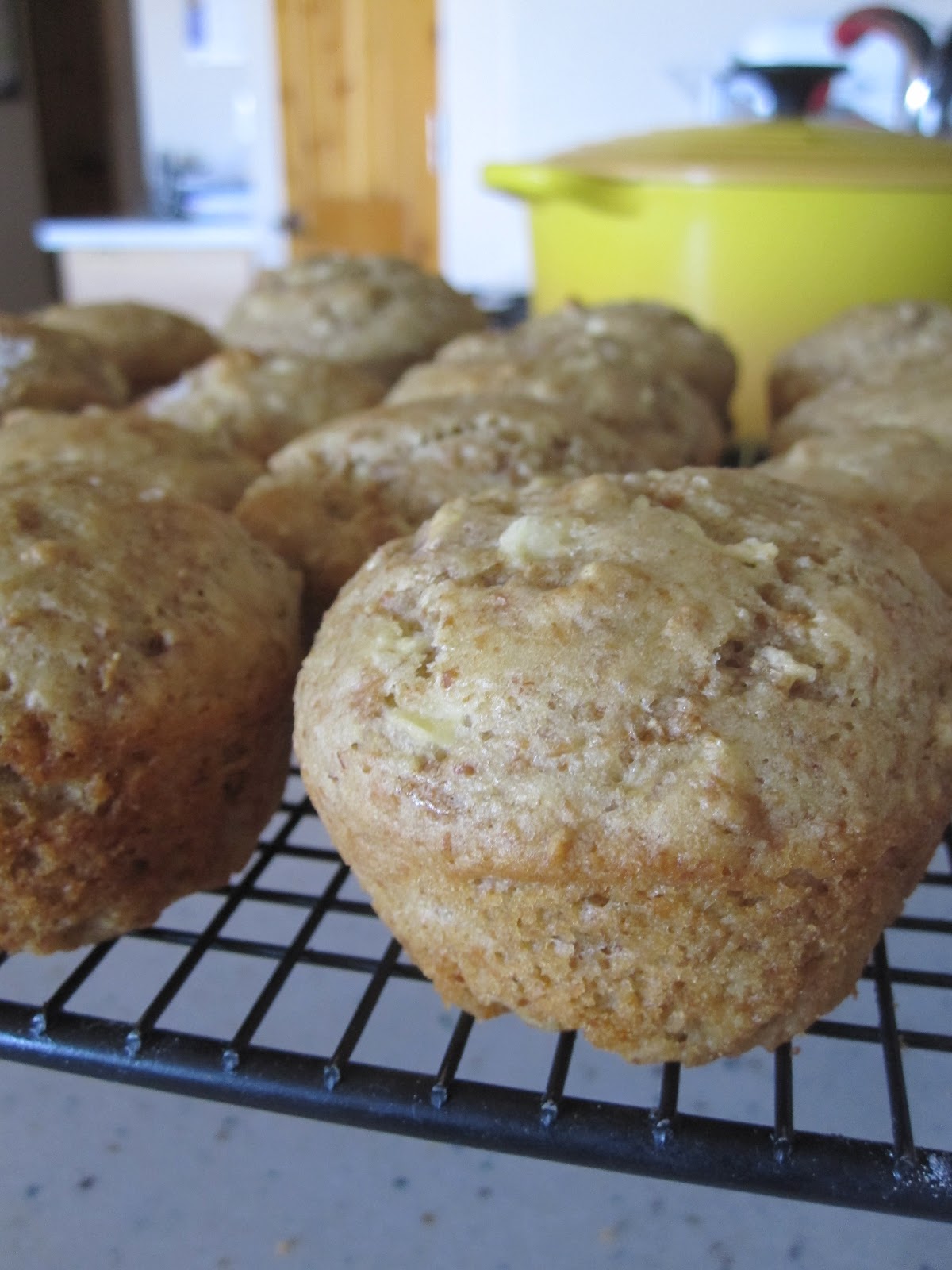 Neighbor Julia Low Fat Apple Bran Muffins