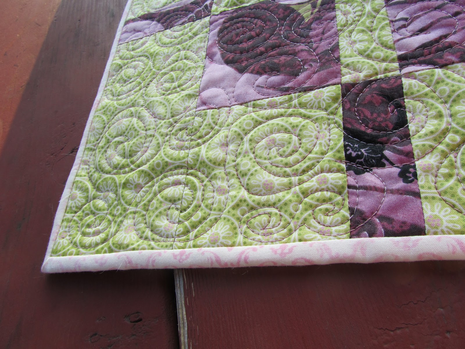 A Quilting Jewel Eva Package Quilt Finished