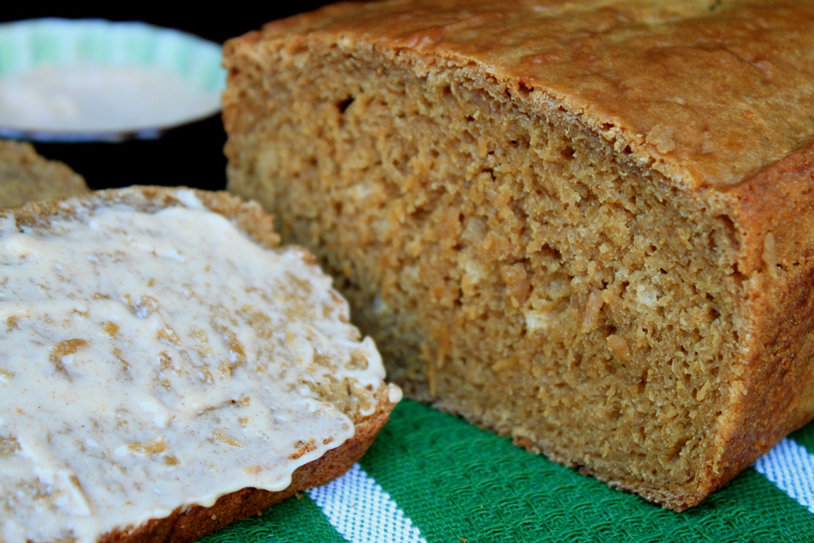 A Teaspoon and A Pinch Guinness Molasses Bread with Cinnamon Honey Butter