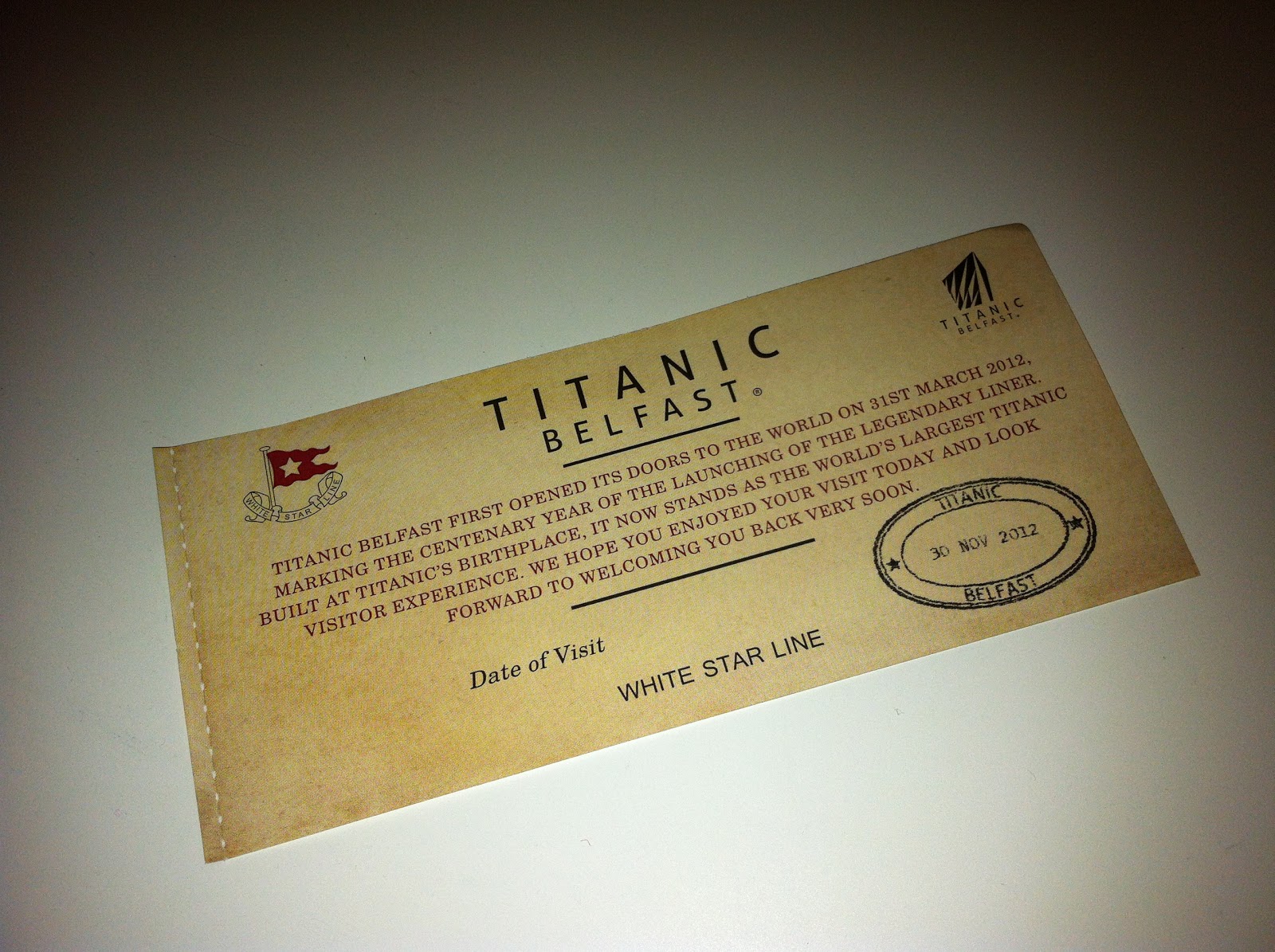 sugar plum slipper Out and about Titanic Belfast