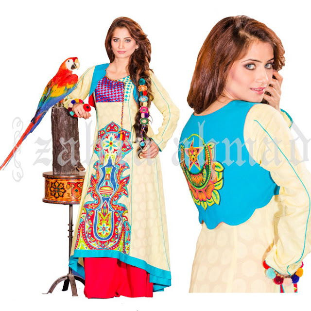 Party Wear | Zahra Ahmed Spring-Summer Collection 2013