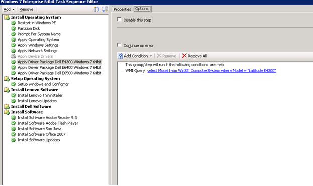 Manual Installation of a Dell Driver Pack on a local machine