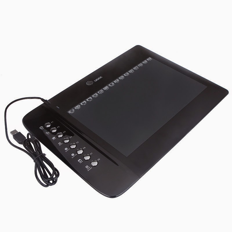 Tutorial Instalando o tablet UGEE M1000L no Ubuntu Linux 14.04 Apê