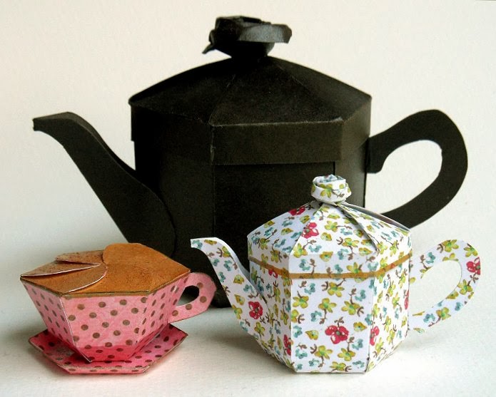 Esselle Crafts Miniature Teapot Box