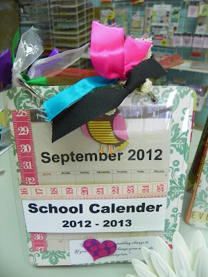 School Calender 2012