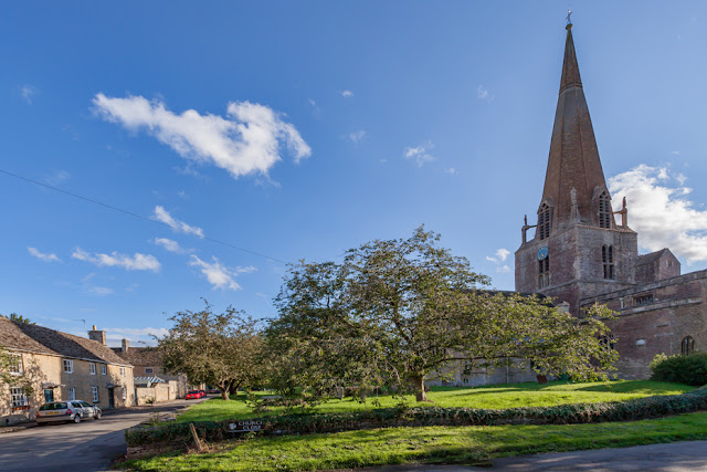 Church green at Bampton in Oxfordshire used for Downton Abbey by Martyn Ferry Photography