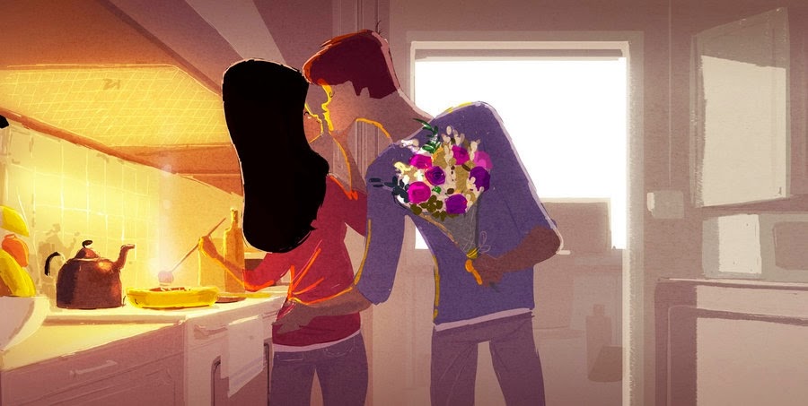 幸せを描くアーティスト