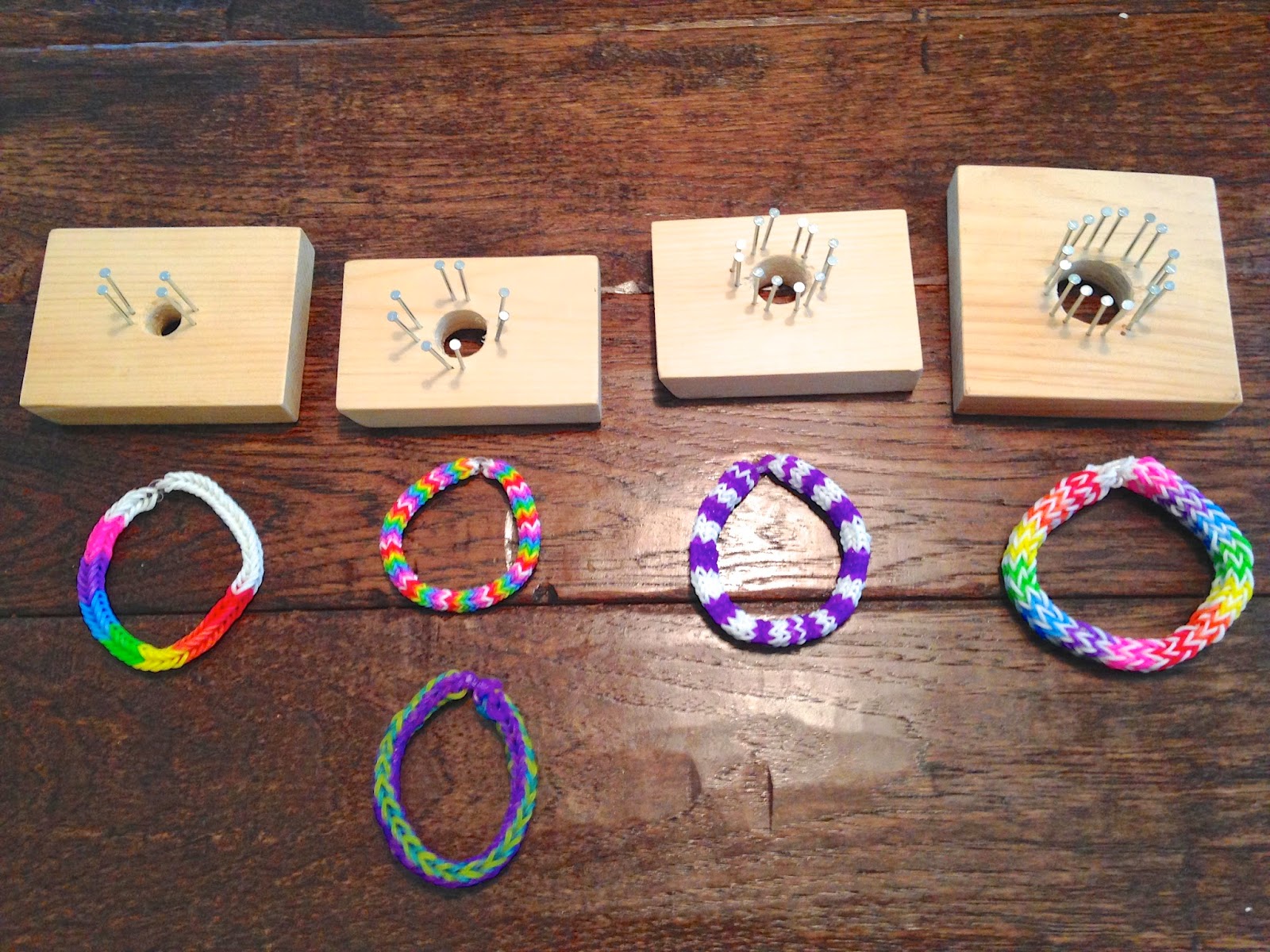 1001 Goals: Small DIY Rubber Band Loom {Stash-buster Project}