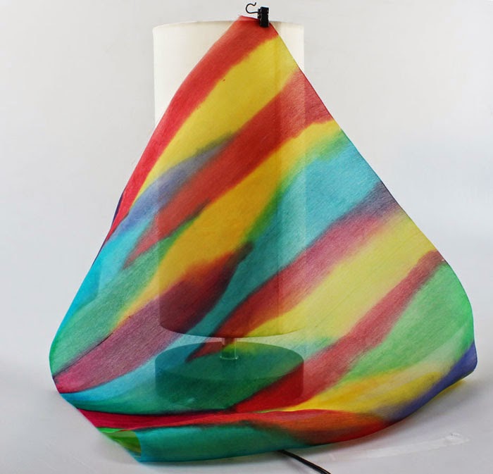 hand dyed silk Silk Organza Project Paint on Silk Organza Hand dyed organza