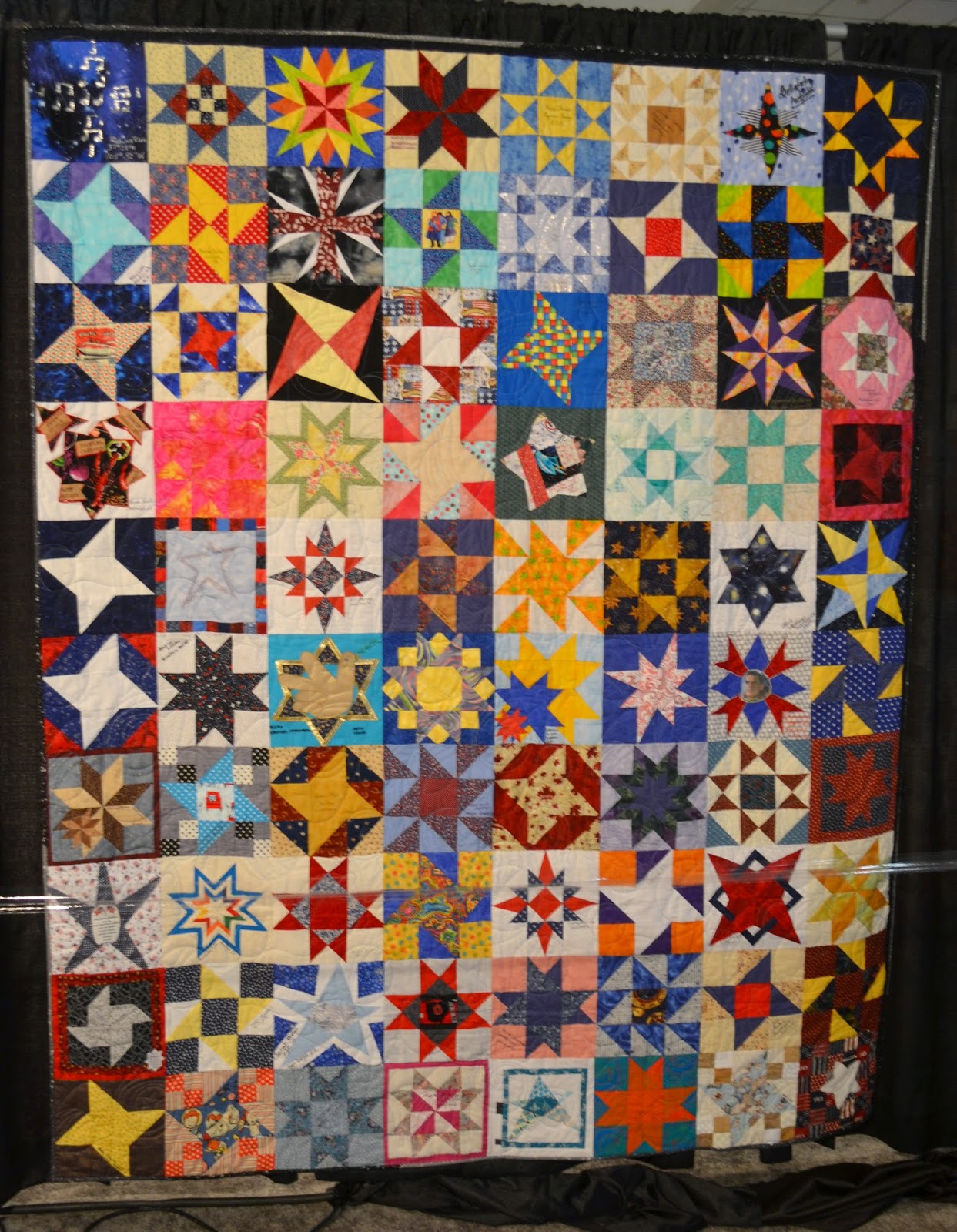 what KT made Houston International Quilt Festival Astronomical Quilts