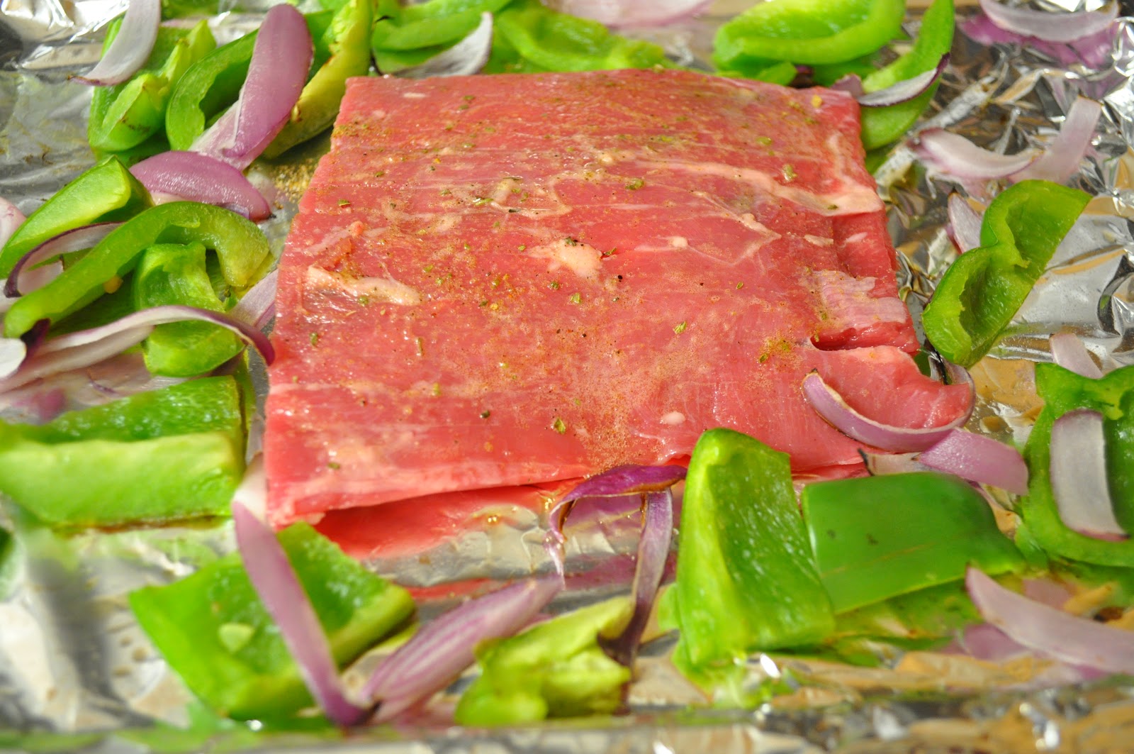 Picture Perfect Plating Flank steak with Mexicancilantro cream