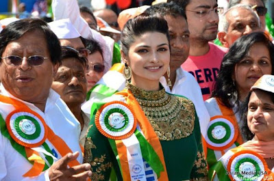 Prachi Desai at the New Jersey India Day parade