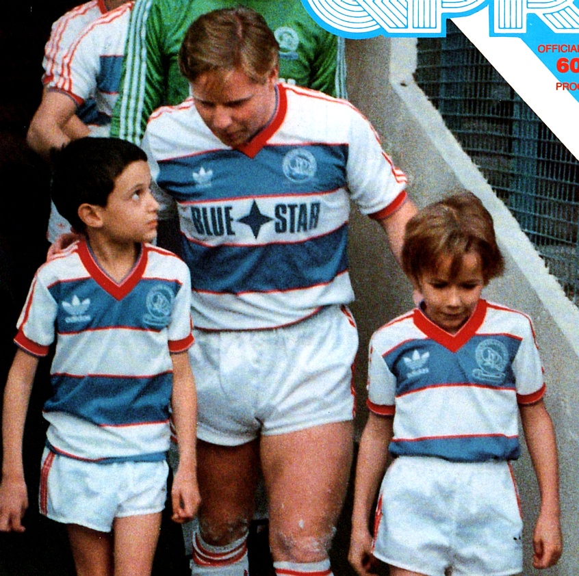 History of QPR kits: 1985/86