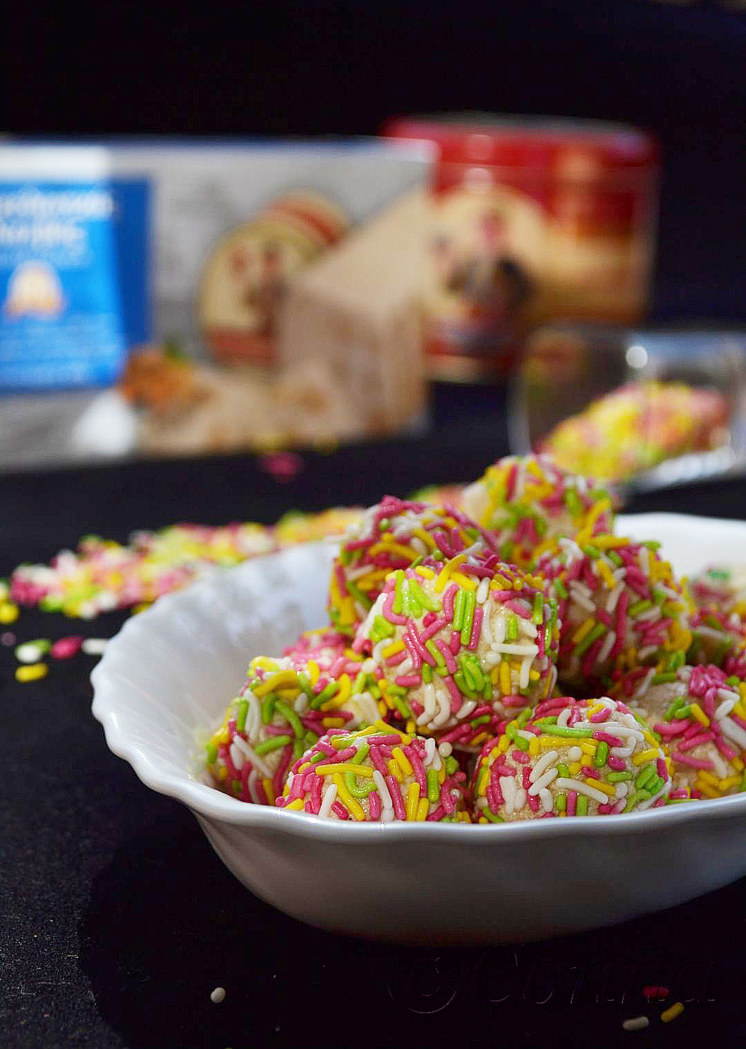 Sabor Χαλβαδοτρουφάκια / Halva truffles