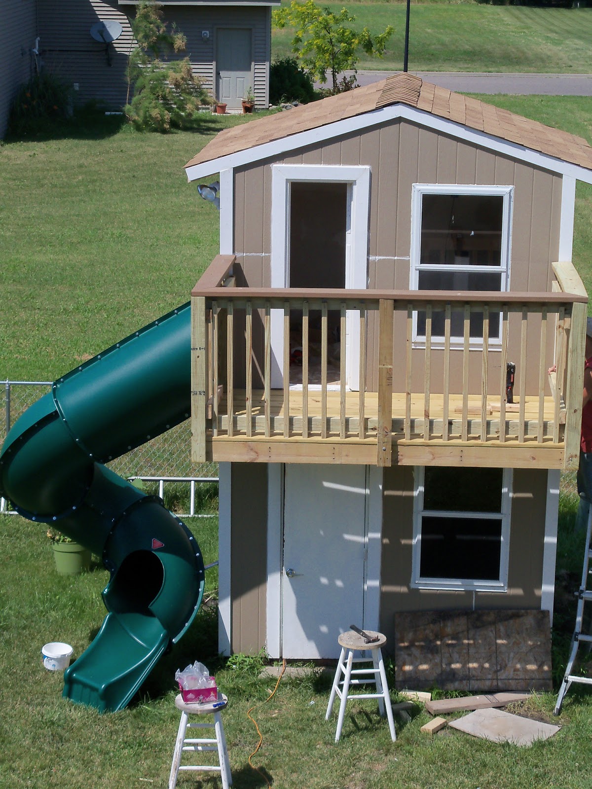 123 Busy Bees: Outdoor Project: Shed/Playhouse Part 5
