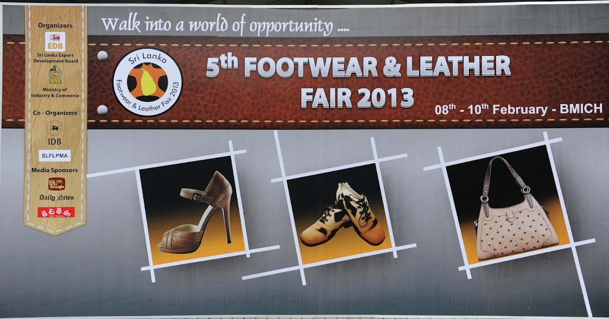 Exports in Sri Lanka Footwear & Leather Fair 2013