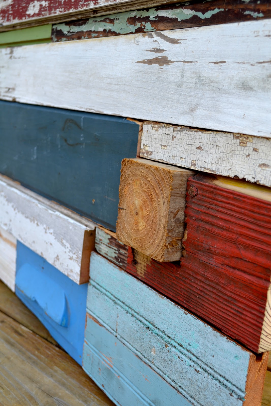 The Domestic Doozie DIY Reclaimed Wood Wall Art