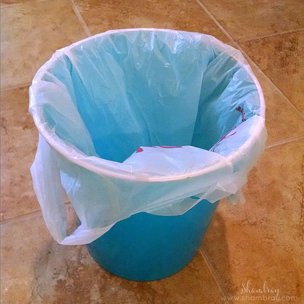 Shambray Stay Sane Cleaning Series Step 9 Empty Trash Cans