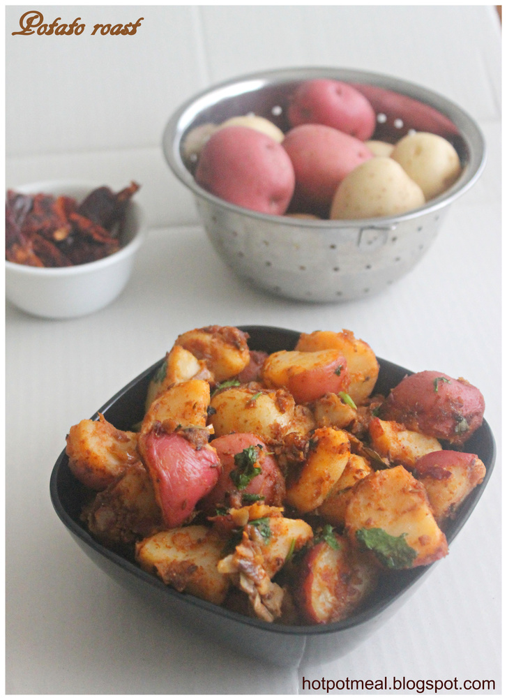 Hot pot cooking Potato roast