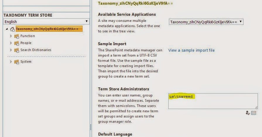 Sharepoint Taxonomy Introduction