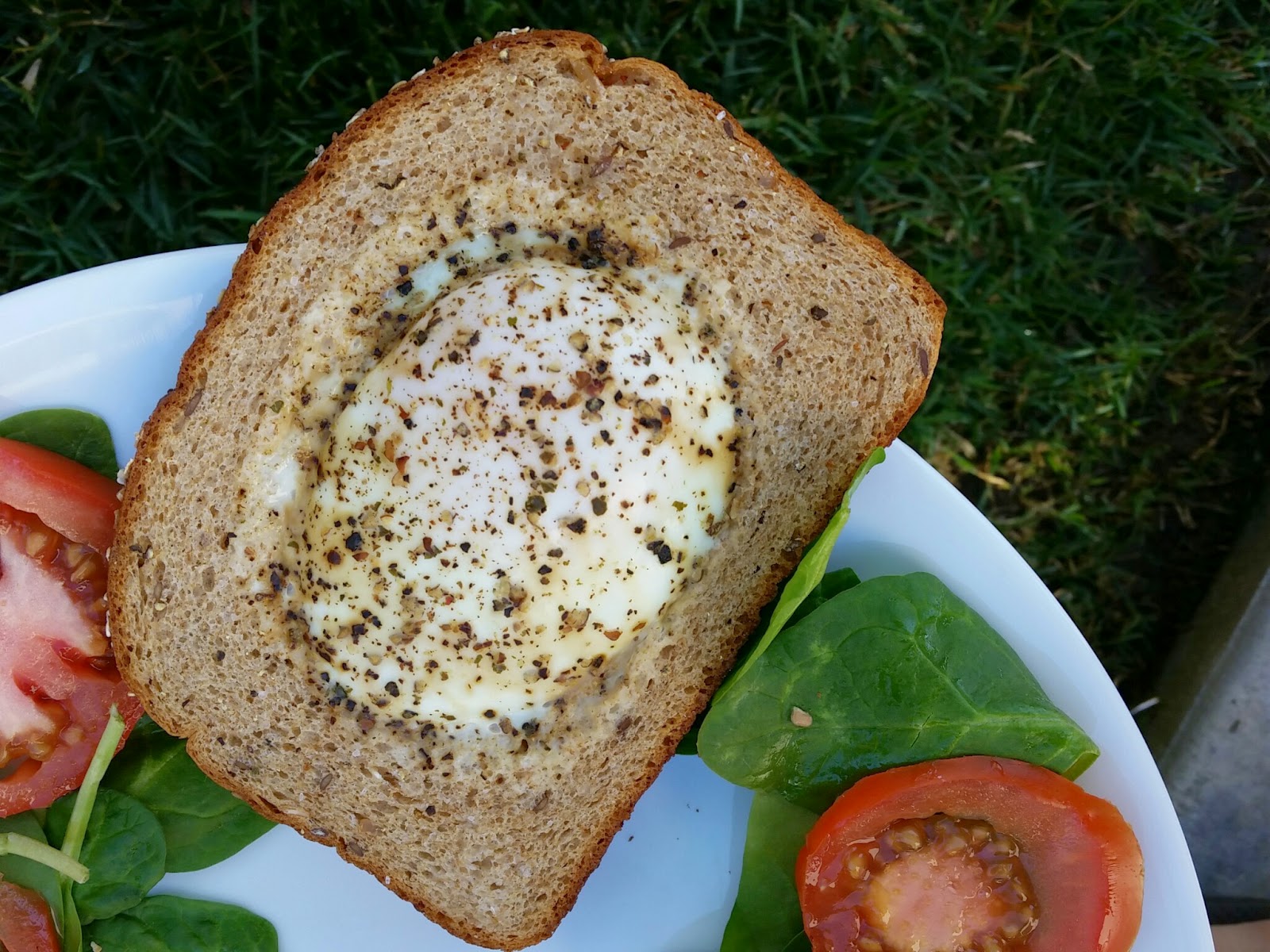 Savvy Chef Eggs in a Blanket (Baked Eggs in Toast)