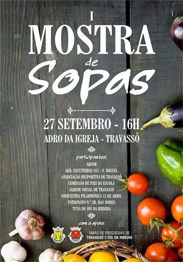 1ª. Mostra de Sopas de TravassÓis