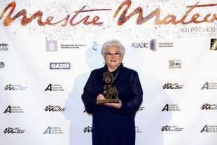 Fely Manzano, Premio de honor "Fernando Rey" Mestre Mateo 2015.