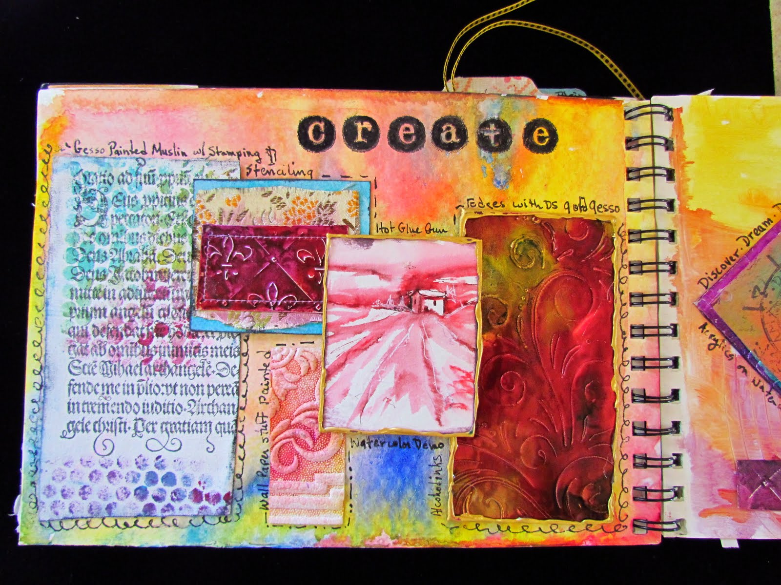 A Peek Inside My Watercolor Journal CREATE Jacqueline Newbold