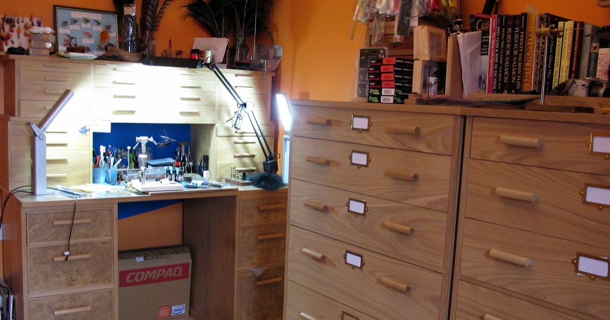 Daijones Flies My Fly Tying Room And A Few Flies