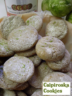 vodka lime brown sugar cookies