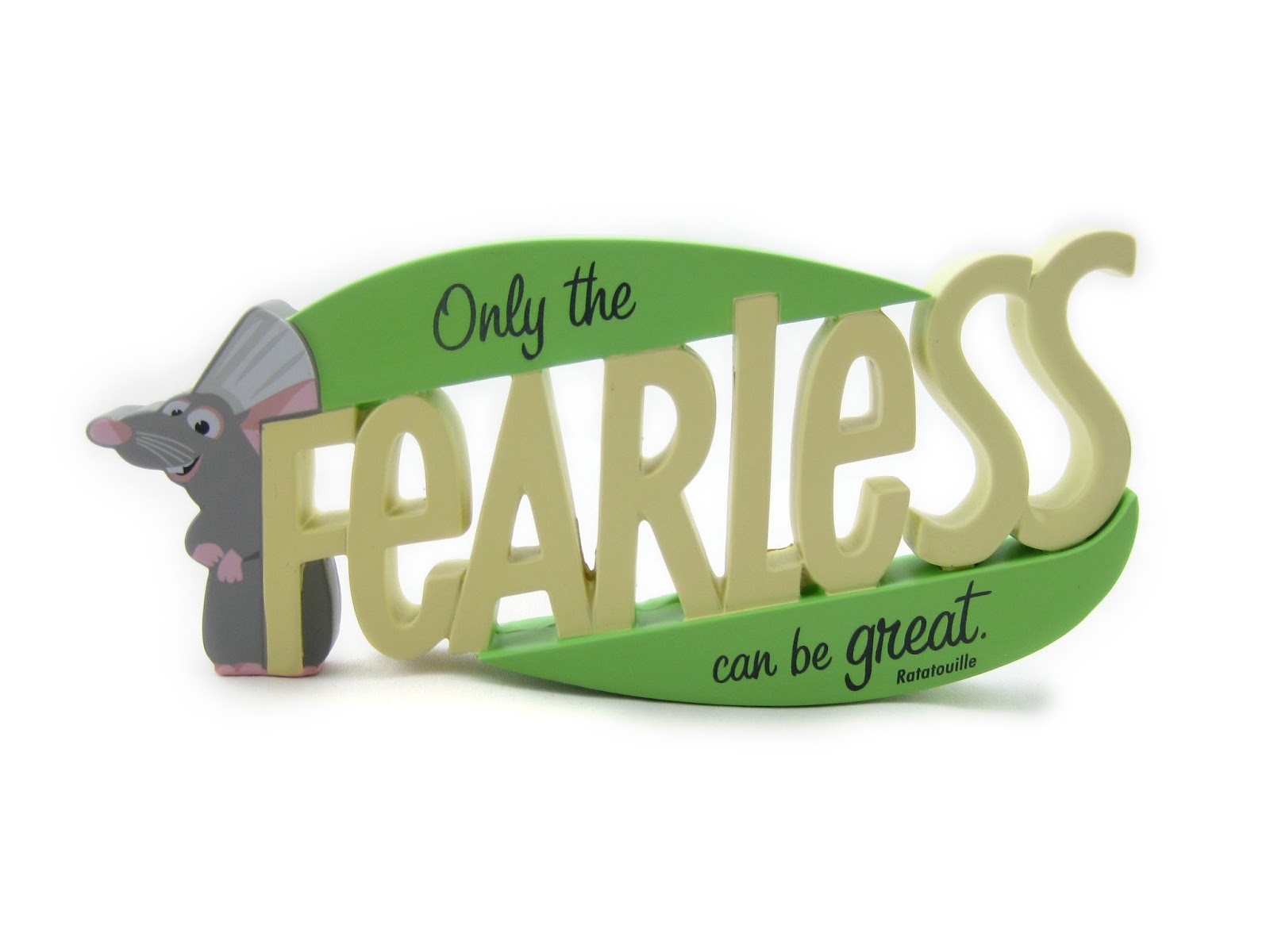 Dan the Pixar Fan Ratatouille Hallmark Word Cutout