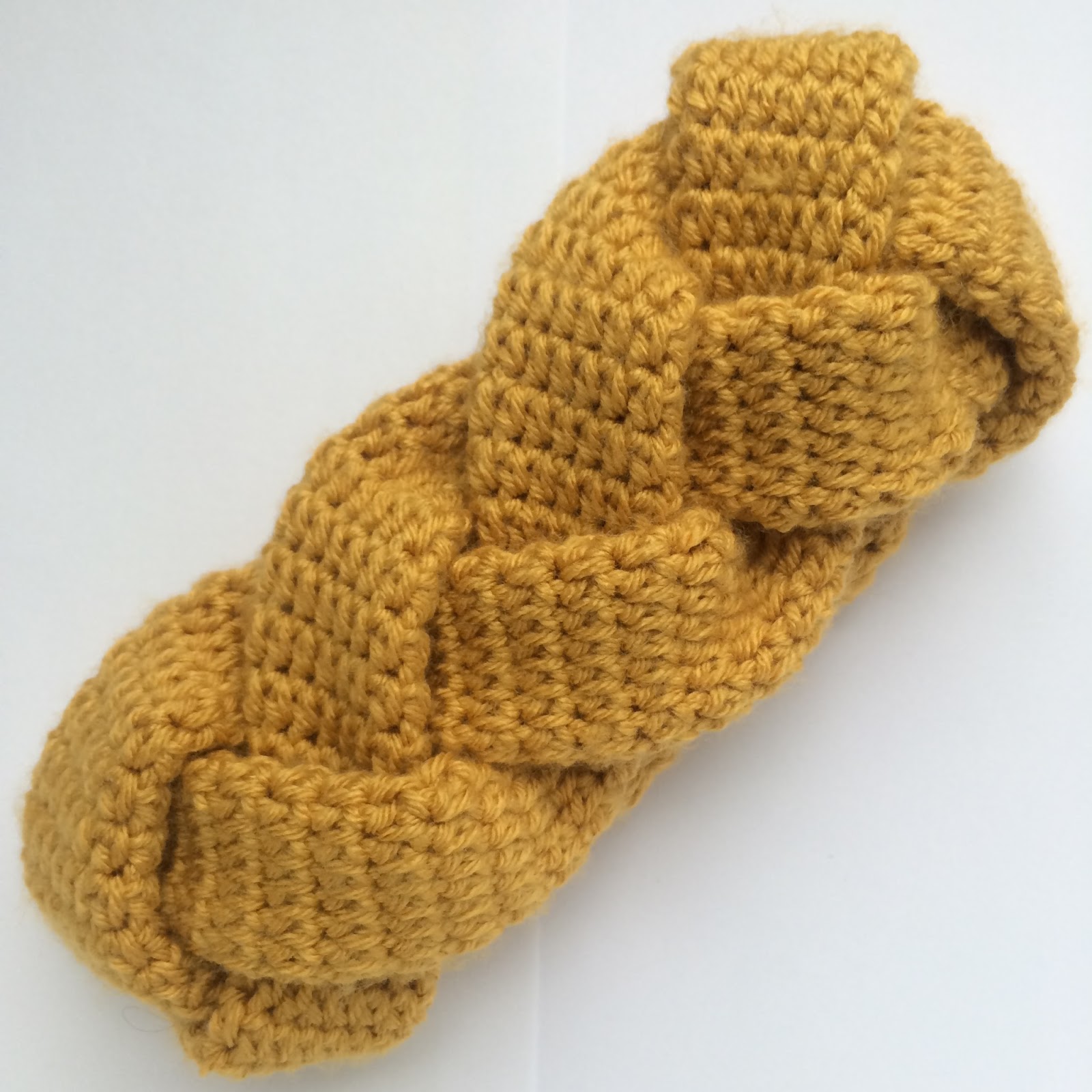 Would You Like Yarn With That? Free AnthropologieInspired Braided Crochet Headband Pattern