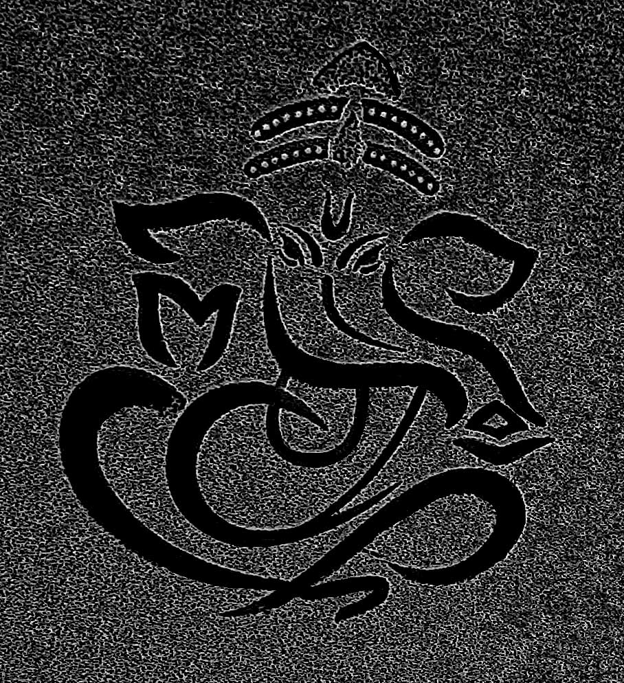 Black Metallic Background