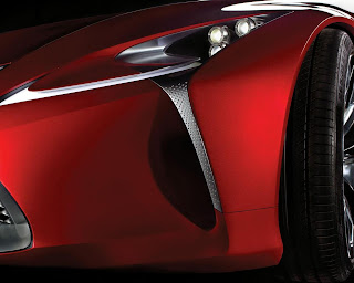 Lexus LF-LC Concept (2012) Front Side Detail