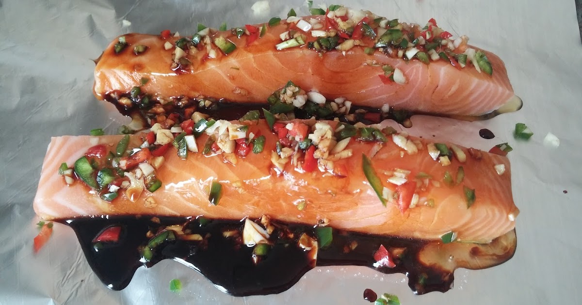 The Best (NoTime) Salmon Marinade Raw Rhubarb Fit Food and Recipes