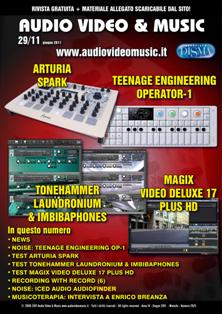 Audio Video & Music 29 - Giugno 2011 | TRUE PDF | Mensile | Professionisti | Audio Recording | Software | Hardware