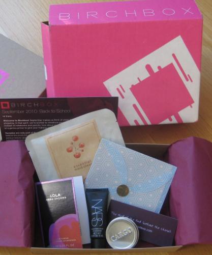 just signed up for this service, so when my first Birchbox arrives 