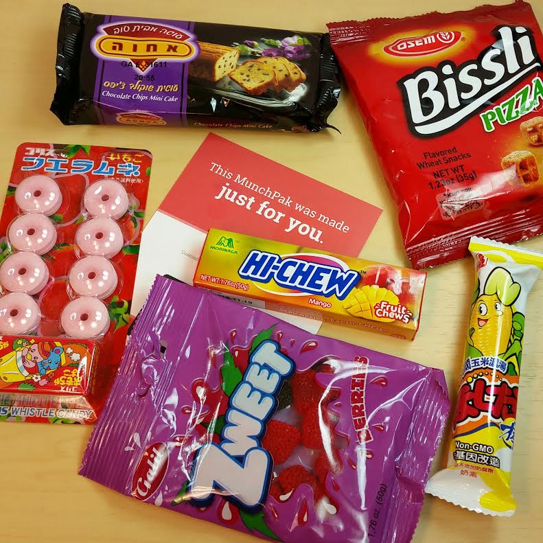 MunchPak Mini April 2015 Review and Coupon Codes Bits